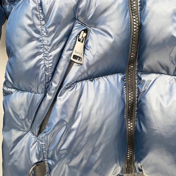 SAM. New York Womens Freestyle Down Puffer Jacket XL in Midnight - Picture 7 of 14